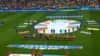 Euro 2024 - Grupo E - Eslovaquia contra Ucrania - Dusseldorf Arena, Dusseldorf, Alemania - 21 de junio de 2024. Vista general como equipos y oficiales se alinean antes del partido. [Foto: Reuters]