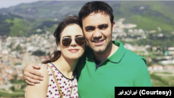سجاد شهرابی (راست) و شیما شهرابی