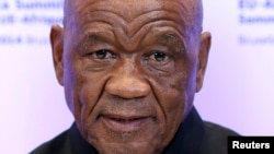 Le Premier ministre Thomas Thabane participe au sommet européen-africain à Bruxelles, le 2 avril 2014. 