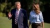 Trump ordena banderas a media asta en medio de críticas demócratas