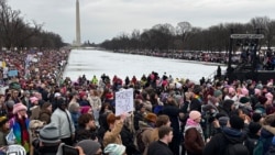 Maelfu ya watu wahudhurua mkutano wa People's March Washington