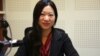 Yong Sarah Zhou, IMF’s resident representative in Phnom Penh, spoke with VOA Khmer’s Aun Chhengpor and Oum Sonita recently about the reasons for the country’s healthy growth, as well as some of the risks on the horizon. (Photo: Aun Chhengpor/VOA Khmer) 