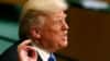 U.S. President Donald Trump addresses the 72nd United Nations General Assembly at U.N. headquarters in New York, Sept. 19, 2017.