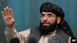 FILE - Suhail Shaheen, the Taliban’s permanent representative-designate to the United Nations.