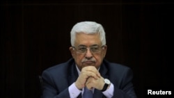 Le président palestinien Mahmoud Abbas à Ramallah le 28 juillet 2013.