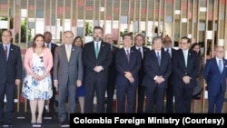 Ministros de Relaciones Exteriores y representantes de los países del Grupo de Lima se reunieron en Brasilia el viernes, 8 de noviembre de 2019, para analizar la crisis en Venezuela.