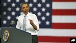 Tổng thống Obama nói rằng phe Cộng hòa đã quyết định ‘bảo vệ việc miễn giảm thuế cho số ít những người giàu có nhất nước Mỹ mà không quan tâm gì tới tầng lớp trung lưu’