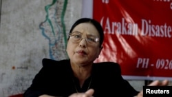 ရခိုင်အမျိုးသားပါတီ (ANP) အဖွဲ့ ပြောခွင့်ရ ဒေါ်အေးနုစိန်