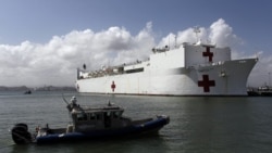 El USNS Comfort es uno de los dos buques hospital de la Armada que próximamente comenzarán a colaborar en la lucha contra la pandemia del coronavirus.