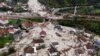 Donja Jablanica nakon sručivanja kamenoloma, 5. oktobar 2024. (Foto: AP/Armin Durgut)