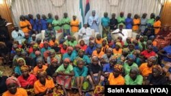 Buhari yabanje kwakira abakobwa ba Chibok barekuwe n'umutwe wa Boko Haram