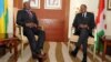 Le président burundais Pierre Nkurunziza et son homologue rwandais Paul Kagame, 5 avril 2011.