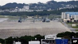 美軍駐沖繩軍事基地 (資料圖片)