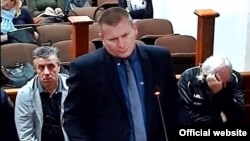 Saša Sinđelić tokom suđenja za pokupšaj državnog udara 2016. godine