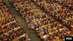 PBB menyelenggarakan konferensi mengenai target pencapaian MDG di markas PBB di New York (foto: file dok)
