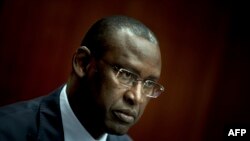 Le ministre des Affaires étrangères du Mali, Abdoulaye Diop, lors d'un événement à Washington, le 1er novembre 2017.