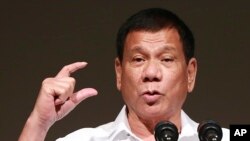 Presiden Filipina Rodrigo Duterte (Foto: dok).