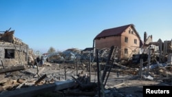 Aftermath of a Russian missile strike in Odesa